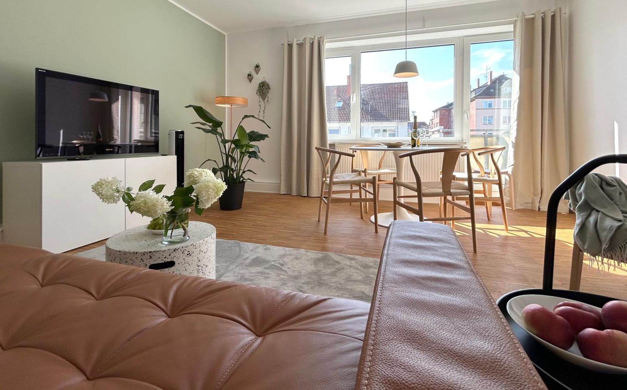 Neues Trendy Appartement In Hanovra Exterior foto